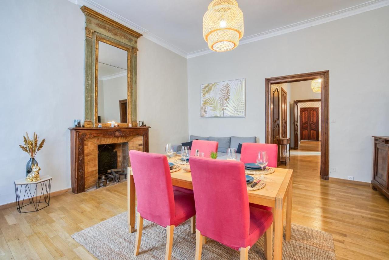 Superbe Appartement 95M2 Proche Arenes- Parking Offert Nîmes Eksteriør billede